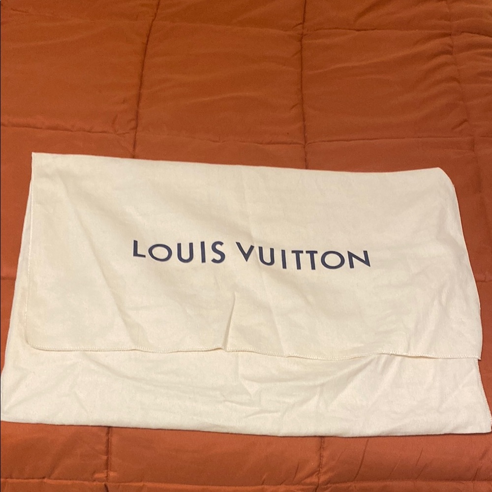 Louis Vuitton Cream Cosmetic Bag